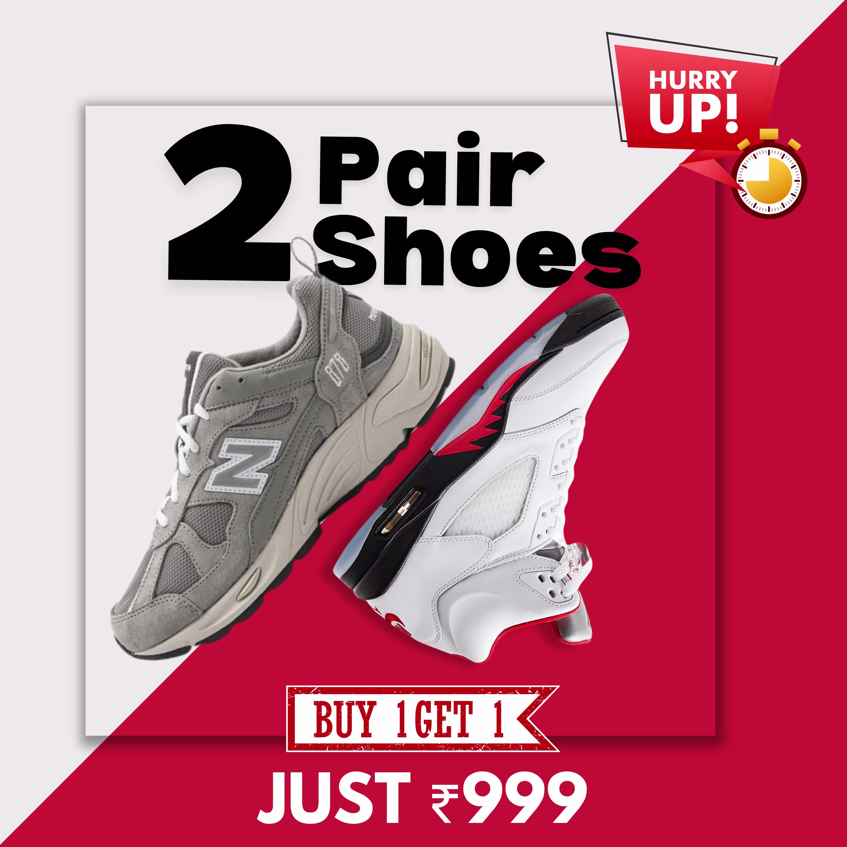 BOGO at ₹999!